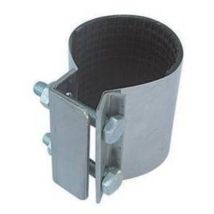 Collare di riparazione con due tiranti 21 - 25 mm – Acciaio inox AISI 304 – Lunghezza 90-100 mm – GP