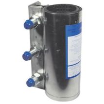Collare di riparazione con tre tiranti Plus 200 mm – 88 - 98 mm – 3 tiranti – GP Inox