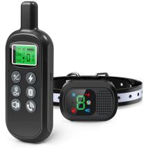 Collare elettrico per addestramento per cani da 2600 piedi, parla con il tuo cane, include 3 modalità di addestramento, segnale acustico, vibrazione,