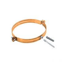 Collare in rame da 230mm per fissaggio e bloccaggio a muro