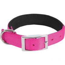 Zolux - collare nylon comfort 50CM 25MM fucsia