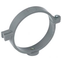 Collarín abatible para tubo de desagüe ø 125 mm gris Girpi