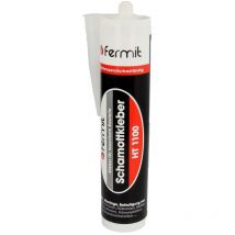 Fermit - Colle réfractaire/tresse d'étanchéité cartouche beige