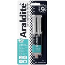 Araldite - Colle Époxy Bi-composant - Cyanolit Crystal - 24 Ml - Transparent - Haute Résistance - Idéale Pour Assemblages D