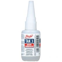 Colle cyanoacrylate universelle Sigill tak 3 20 g instantane'e pour tous les mate'riaux a' prise ultra-rapide