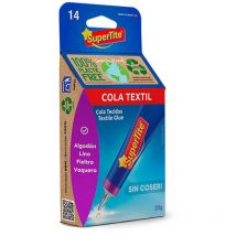 Supertite - Colle pour tissus - Blister 20g 2414 Collage des textiles