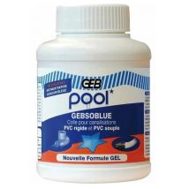 Colle Pvc Pool GEB soblue 250Ml Pvc Souple Et Rigide GEB 504501
