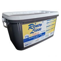 Rénov'lisse - Colle 5kg pour revetement mural lourd 50 à 950 gr/m²