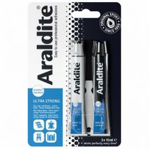Araldite - Colle 'standard' 2x15ml en tube Quantité: 3 lots de 2 tubes de 15 ml