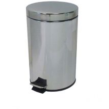 JVD - Collecteur à pédale 12L Inox miroir - Matériel professionnel