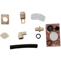 Collecteur d'eau sable pour gouttière rectangulaire Pour descente rectangulaire 80 x 100 mm