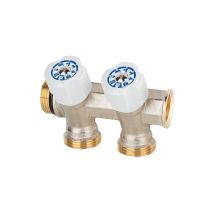 Ivar - Collecteur sanitaire 2-départ dn 20 (3/4') x Eurocone, Easy Lock, testé dvgw
