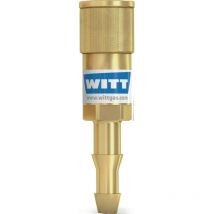 Connettore per tubo sk 100-1.SK 100-2 ossigeno 6,3 mm Körper Witt