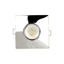 Collerette Chrome carrée magnétique pour one teles andro - SB003PC Solum