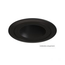 Decodap Collerette adaptation plafond diam. 83mm - Coloris Noir mat pour hydra - D102MB Solum