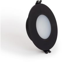 Collerette Downlight Conique IP65 pour Ampoule led GU10 / GU5.3 Coupe Ø75 mm Maxis Noir