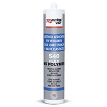 Rectavit - Colles mastic ms polymère s40 pro - Contenance : 290 mL - Couleur : Blanc