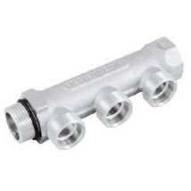 Collettore lineare in ottone Misura: 1' 5 vie 24x19fil D.16