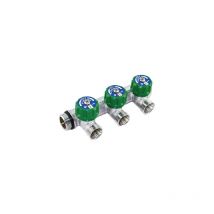 Collettori con rubinetti darresto maxima corner 1" 2 vie 24x19fil d.16