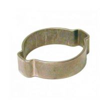 Collier à oreilles acier - Cond. /pcs: 2 - ø mini - maxi mm: 20 - 23
