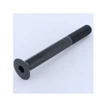 Vis métaux fhc tête fraisée empreinte hexagonale creuse M6X80 Filetée sur 18 Classe 10.9 Clé de 4 HC4 Acier-1 piece