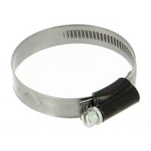 Collier acier à vis tangente bande pleine 12mm Ø40 à 60