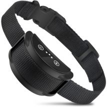Cyslmuk - Collier Anti aboiement Chien, Collier Anti Fugue avec Capsule, Collier Rechargeable, Collier Dressage Automatique 5 Niveaux de Vibrations à