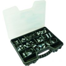 Klipper - coffret 125 colliers protection caoutchouc DIAM.8 à 40MM -26505