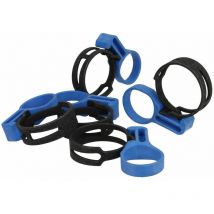 Collier bande élastique 5 pièces