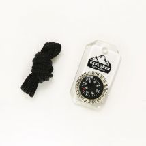 Collier boussole en acrylique qui brille dans le noir, pour une utilisation en extérieur