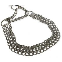 Animallparadise - Collier d'arrêt m-l 45 cm / 2.5cm 3 rangs pour chien