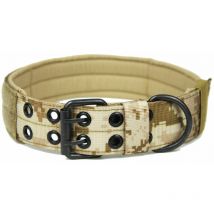 Collier de chien réglable, camouflage du désert-XL