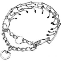 Ahlsen - Collier de Dressage à Griffes pour Chien,Chien Collier Étrangleur Réglable détachable,Métal Collier de Dressage Réglable pour Gros Chien