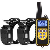 Collier de dressage pour chien, collier antichoc pour chien avec télécommande pour chiens de petite, moyenne et grande taille, collier électronique