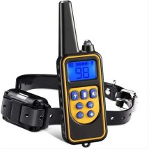 Collier de Dressage pour Chien, Rechargeable Collier Electrique pour Chien, Collier Dressage Chien avec Mode Vibration, Son, Choc Statique et