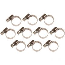 Collier de durite en inox Bgs Technic dtail : 10 x 16
