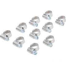 Collier de durite en inox Bgs Technic dtail : 08 x 12