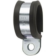 Hellermanntyton - Collier de fixation acier galvanisé et profilé pvc AFCS12 166-50601 X73326