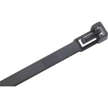 Serre-câbles nylon noir 360x75mm – 100 pièces – SAPISELCO