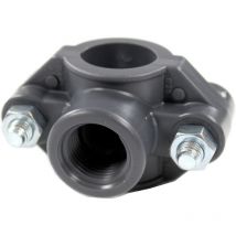 Collier de prise en charge pour tuyaux PE et PVC Ø40 - Femelle 1/2" (15/21)