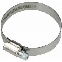 Collier de serrage 12 mm inox plage de serrage 40 - 60 mm