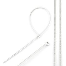 Collier De Serrage 2,5x150 Blanc (100 Pièces) Edo777784 Edo Technic