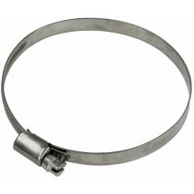Collier de serrage 9 mm inox plage de serrage 70 - 90 mm