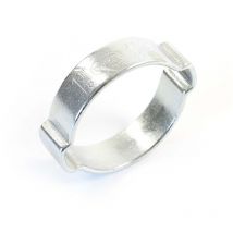 Wiltec - Collier de serrage à 2 oreilles 1 1/8' Collier de fixation 27-31mm Galvanisé B10 Robuste pour Tuyaux