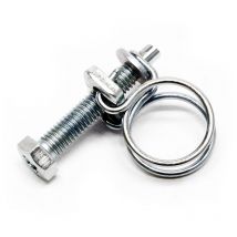 Wiltec - Collier de serrage double fil métal W1 22-26 mm 1,8 mm M5x30
