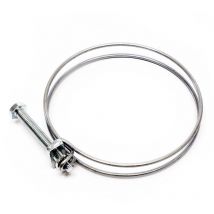 Wiltec - Collier de serrage double fil métal W1 43-48 mm 2.2 mm M6x50