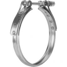 Collier de Serrage en v pour Turbocompresseur, 186917, 140-150mm/5.5-5.9in Remplacement de Collier de Serrage en v D'échappement de Turbocompresseur