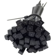 Kartokner - Collier De Serrage Grande Taille 450 Mm X 4,8 Mm, Attache Câble, Serre Câbles Grand Rilsan Nylon, Colliers Serre-cable 450mm, Noir(lot De 