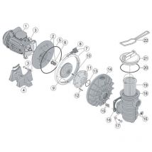 Pentair - 7 - Collier de serrage ppe 5P2R/Ultraflow/ 5P6R