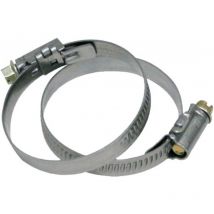 Collier de serrage W4 tour et vis en inox diametre 50-70 Renson